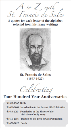 A to Z with St. Francis de Sales by Fr. John Graden, OSFS