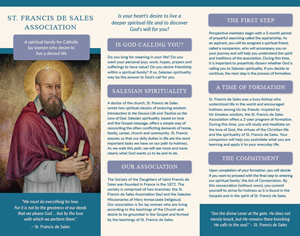 Brochure about the St. Francis de Sales Association